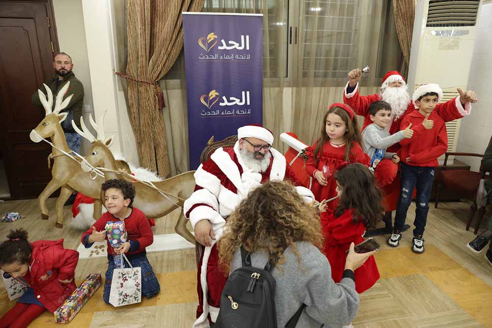 لائحة انماء الحدث تحتفل بالميلاد وتزرع الفرح على طريقتها الخاصة..