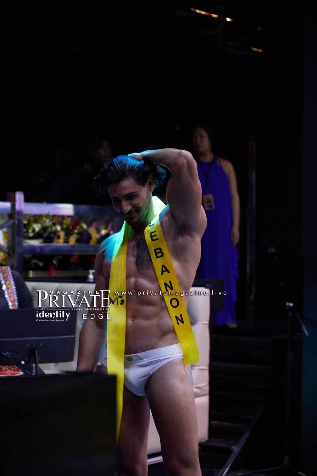 اللبناني إدغار جمّيل وصيف اول لمسابقة Man of the globe international