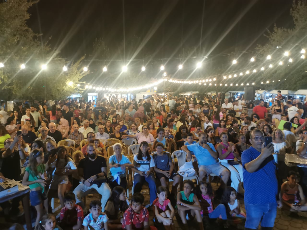 سهرة للمواهب الفتية تستقطب الاف المتفرجين في حفل نظمته حركة شباب الشرق