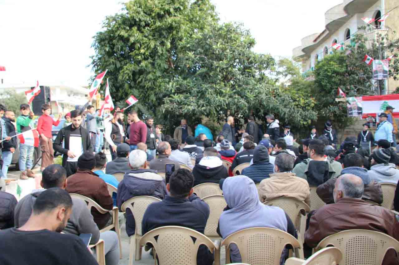 حركة شباب لبنان المستقل تطلق ماكينتها الانتخابية من المنية مع المرشح محمد أحمد علم الدين (أبو نعيم)  عن دائرة الشمال الثانية -  مقعد المنية .. 