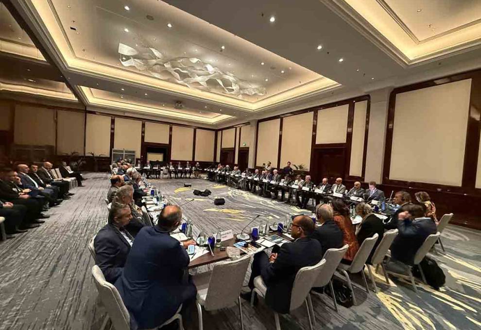 أعضاء الجانب العربي يلتقون في برلين قبيل إجتماعات الغرفة العربية الألمانية