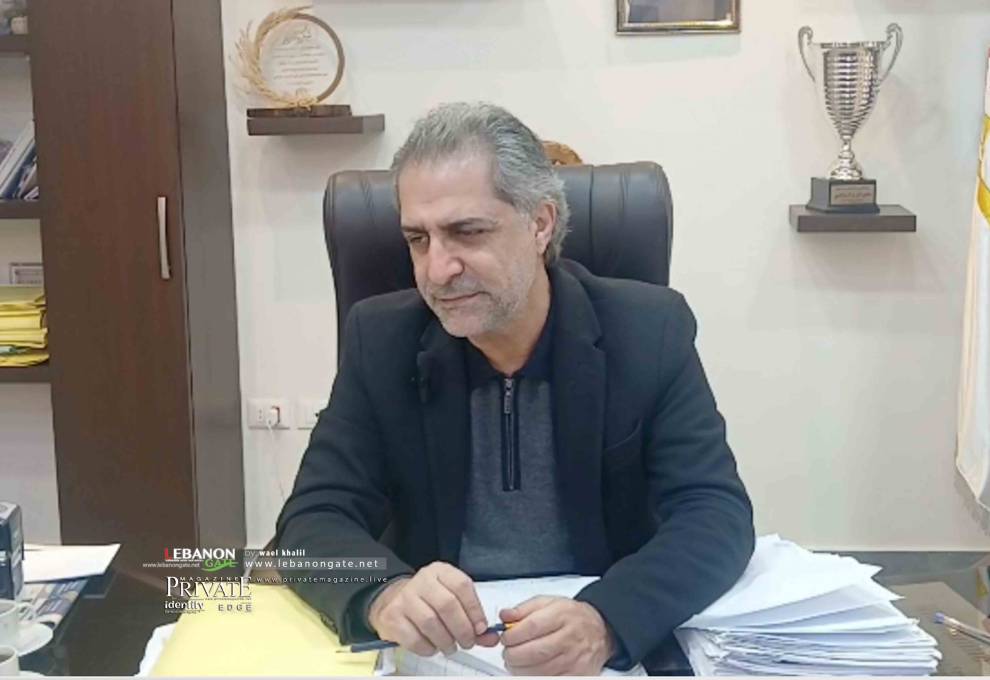 رئيس بلدية برج البراجنة مصطفى حرب في حديث خاص لبرايفت ماغازين .... بلدية برج البراجنة بين آثار الحرب وتحديات التنمية...