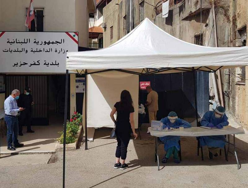  اجراء فحوص pcr مجانية في كفرحزير الكورة