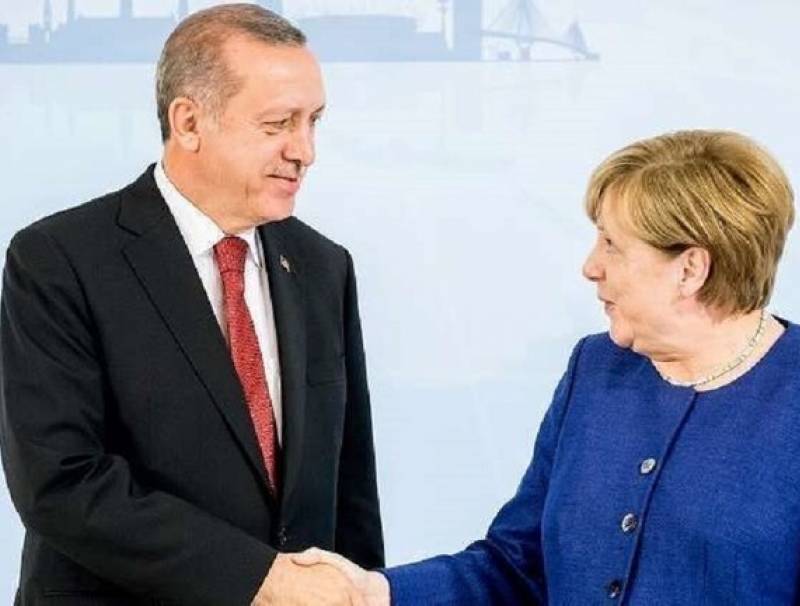 ميركل تجري محادثات مع أردوغان حول ليبيا والوضع في شرق المتوسط