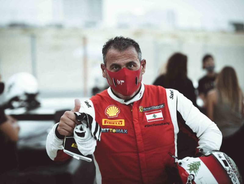 تاني حنا وصيفا في الجولة الاولى لسباق بروكار الاماراتي