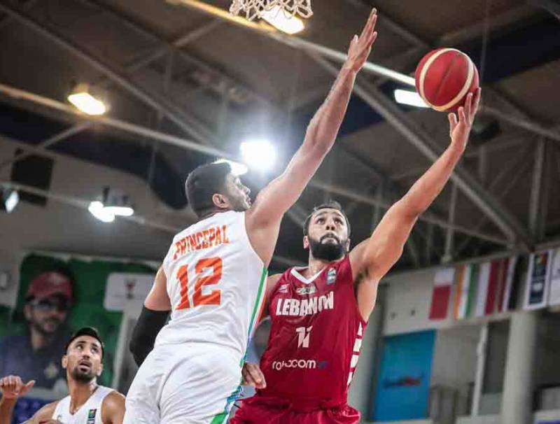 لبنان الفائز على العراق تأهل لنهائيات بطولة آسيا في كرة السلة