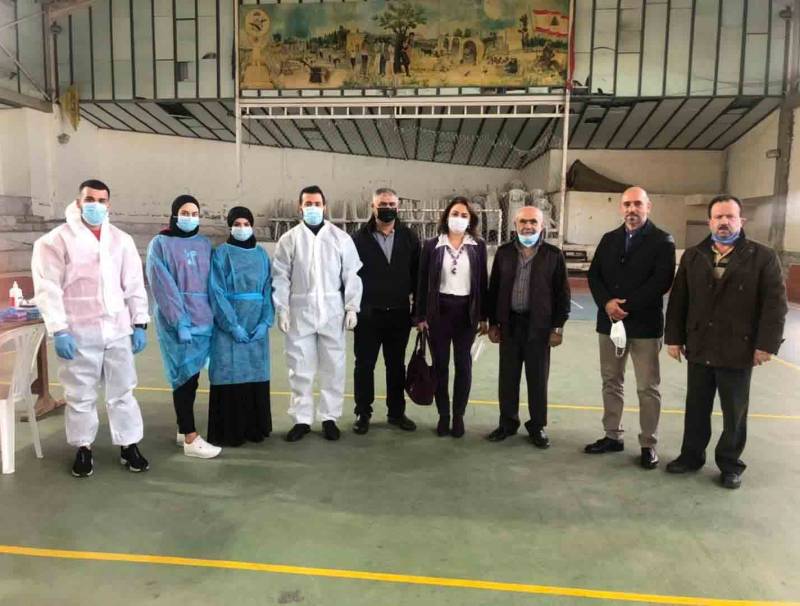 فحوصات PCR لمخالطين في بلدة حصارات