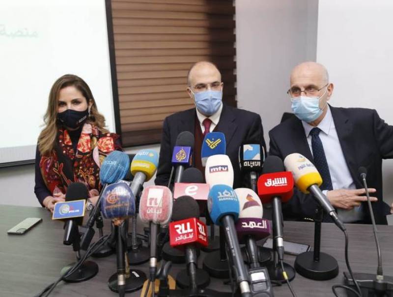 وزيرا الصحة والاعلام اطلقا المنصة الوطنية للتسجيل للقاح حسن: لتحقيق المناعة المجتمعية عبد الصمد: لنشر المعلومات بشكل صحيح