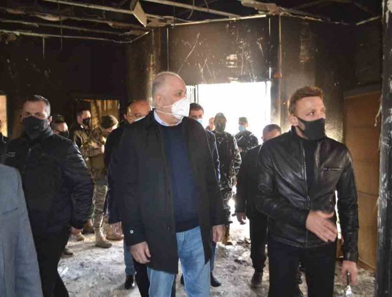 وزير الداخلية تفقد بلدية طرابلس