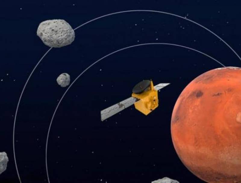 مسبار الأمل الإماراتي يرسل أولى صوره عن المريخ