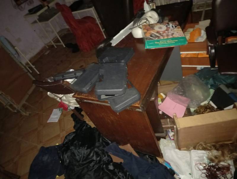 سرقة محتويات مدرسة جمعية العمل النسوي للتدريب المهني في التبانة