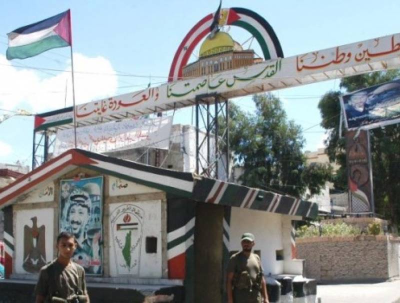 الأمن الوطني الفلسطيني سلم مطلوبا لمخابرات الجيش في مخيم الرشيدية