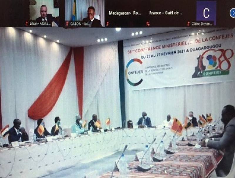 عويدات مثل أوهانيان في المؤتمر الوزاري للدول الناطقة بالفرنسية