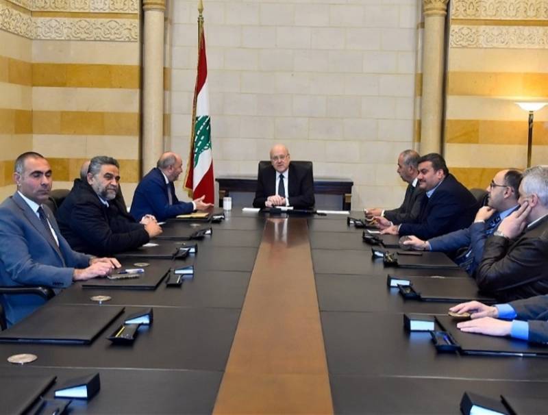 ميقاتي استقبل وفداً من الإتّحاد العمالي العامّ... ماذا أعلن الأسمر عن زيادة الأجور في القطاع الخاص؟