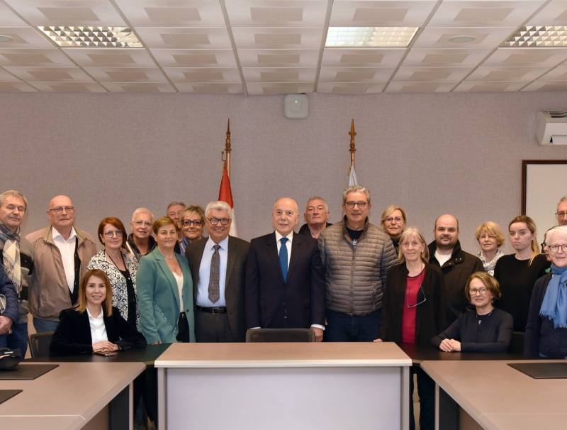 دبوسي يستقبل وفدا بلديا فرنسيا: لشراكة فعلية في مشاريع إستثمارية..