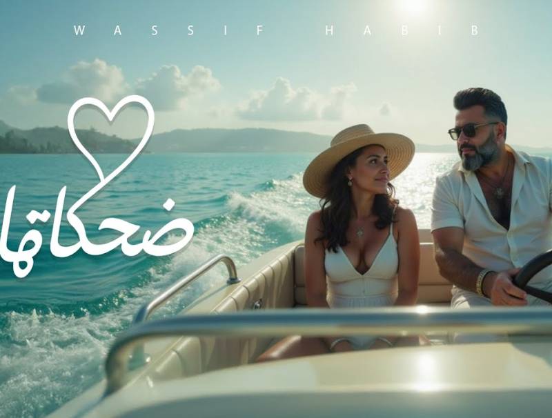 واصف حبيب يبدع في "ضحكاتها" ويتألق بسلسلة إصدارات جديدة.