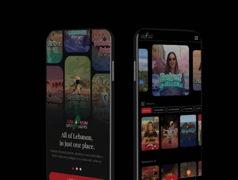 Lebanonspotlights...تطبيق يختصر السياحة في لبنان 