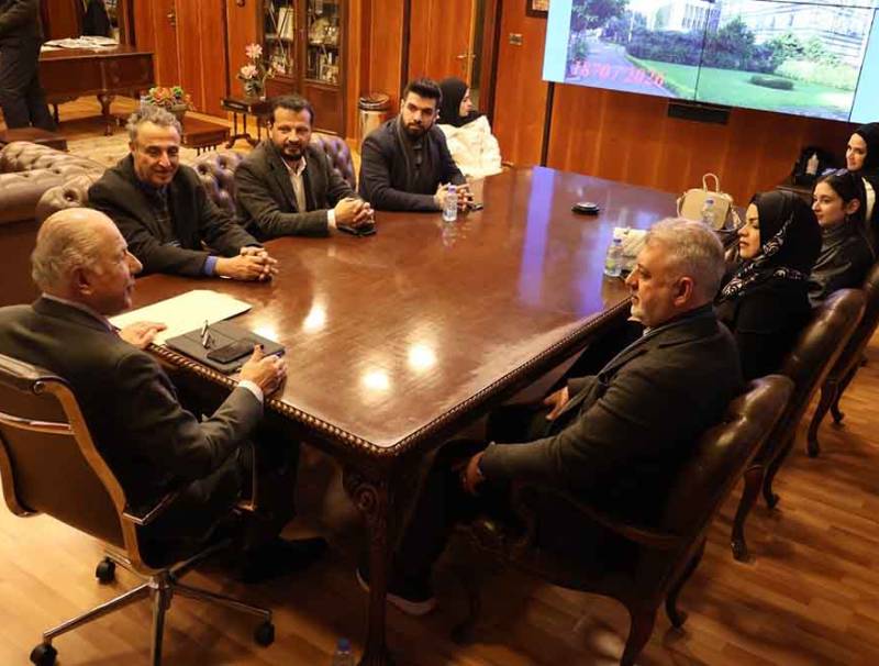 الرئيس دبوسي يستقبل نقيب صيادلة العراق في إطار الانفتاح على الهيئات العربية