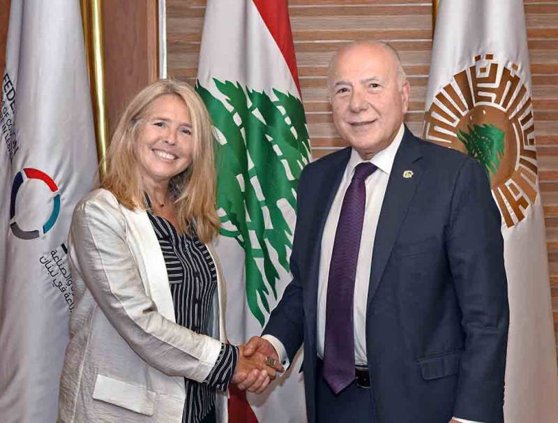 دبوسي يضع إمكانات ومختبرات غرفة طرابلس الكبرى  بتصرف برنامج الأغذية العالمي دعماً للجهود الإنسانية