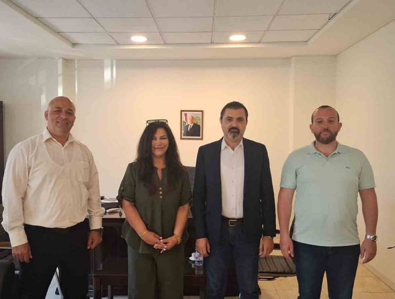 د. . يعقوب طعمة يجول على فعاليات طرابلس برفقة الأعلامية  ميراي عيد  ... والاولوية  شؤون المدينة 