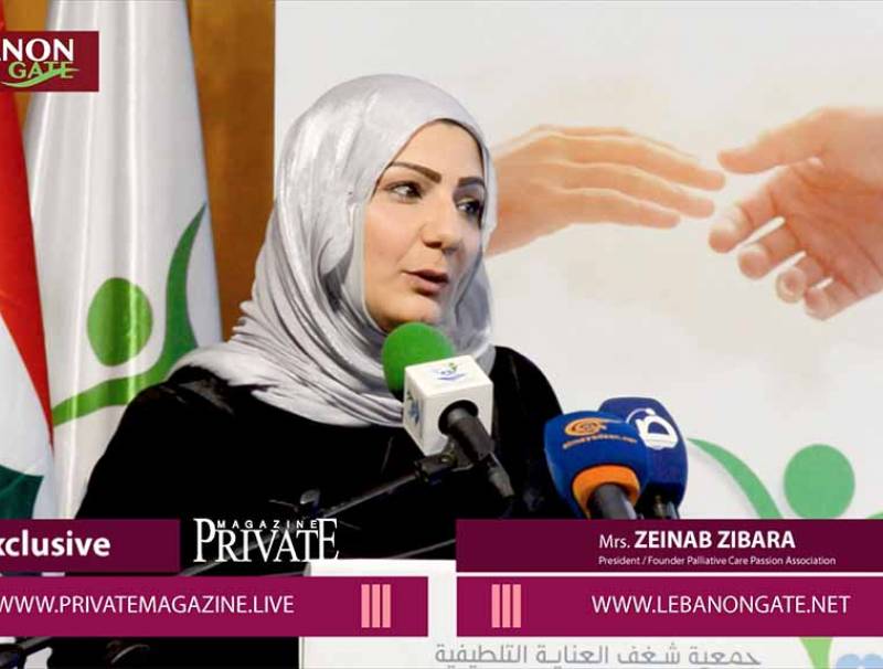 Mrs. ZEINAB ZIBARA President : Founder Palliative Care Passion Association