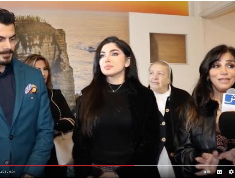 ملك جمال لبنان 2024 ماريو الحاج وزيارة الى دار المسنين